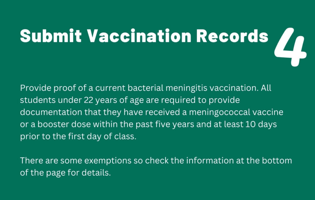 Submit your vaccination records