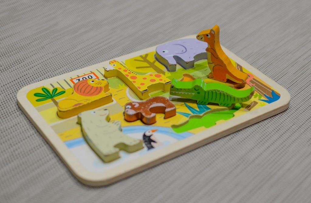 Child's wooden puzzle