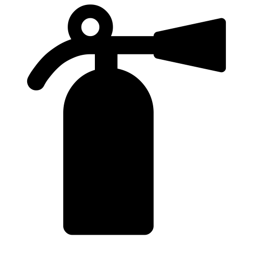 Icon of fire extinguisher