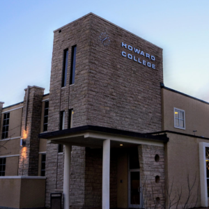 Photo of Old Main building on Big Spring campus